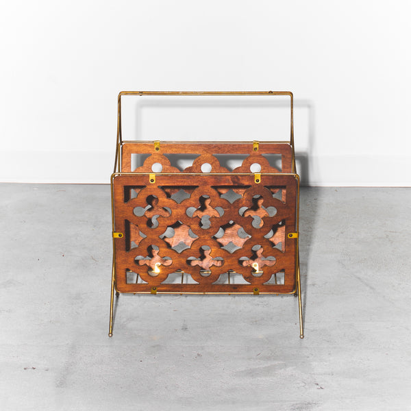 Mid-Century Modern Magazine Rack