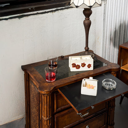 Tiffany Style Stained Glass Table Lamp