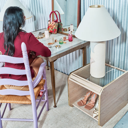 Mid-century Modern Brass Side Table (2 Available)