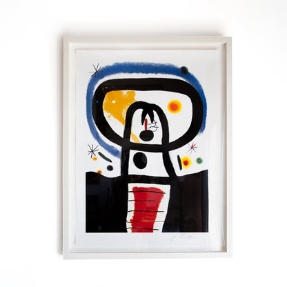 Equinox (1967) Lithograph - Joan Miro: Plate-Signed & Hand-Numbered