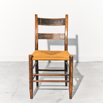 Painted Woven Chair