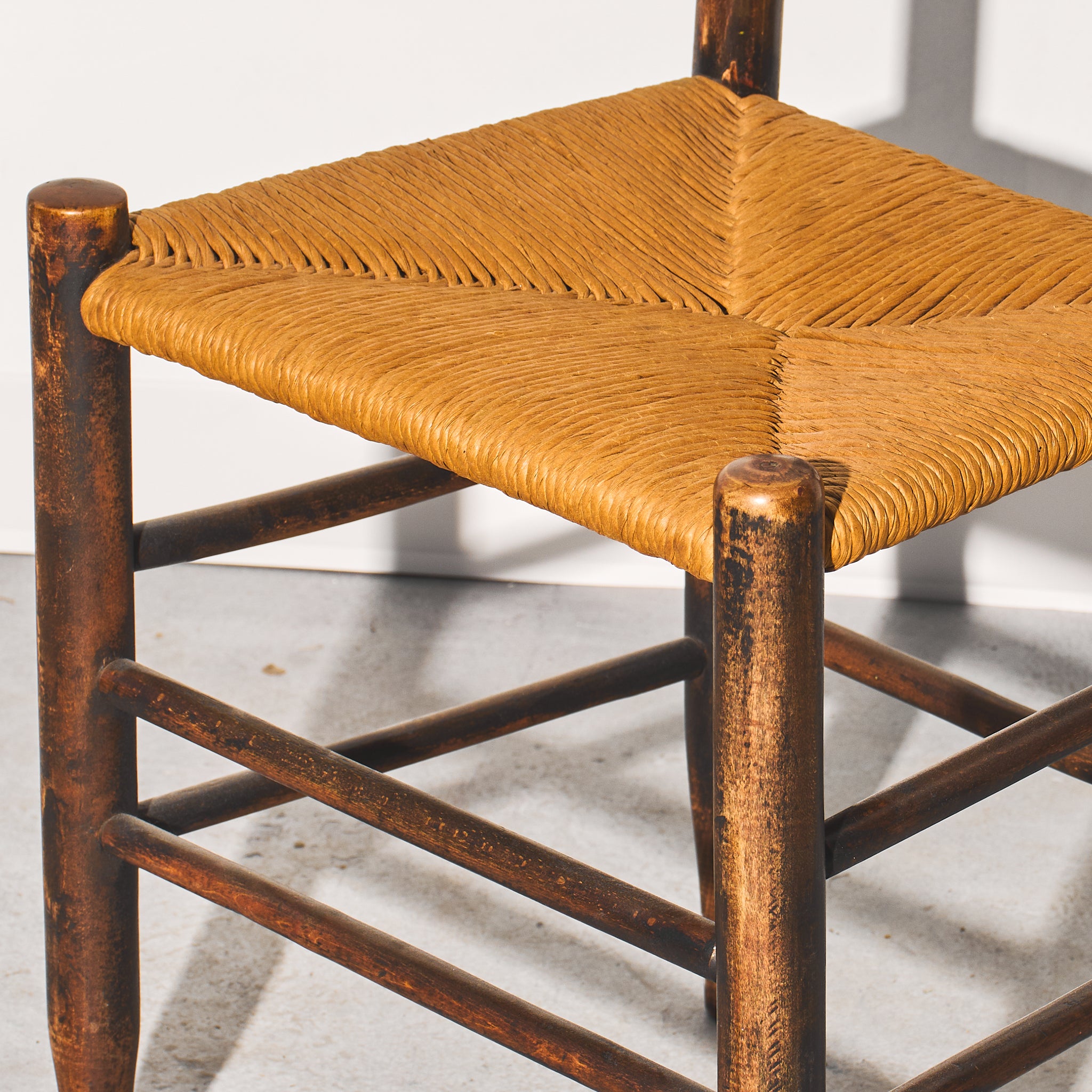 Painted Woven Chair