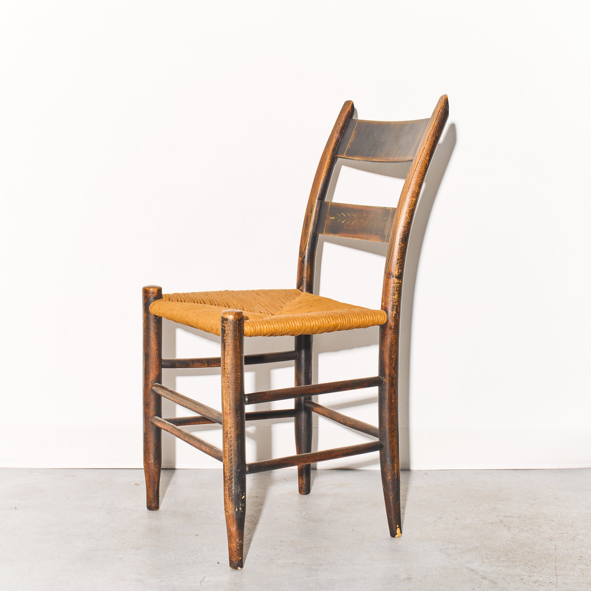 Painted Woven Chair