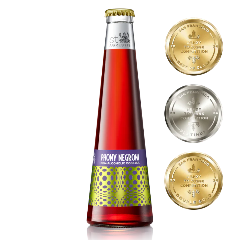 St. Agrestis - Non-Alcoholic Phony Negroni®.