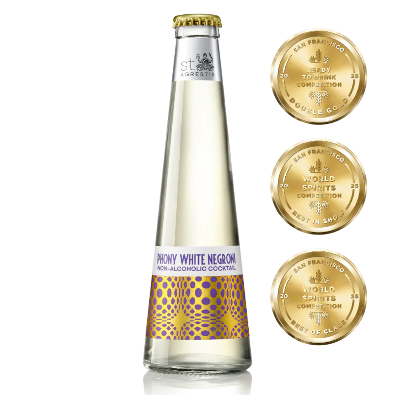 St. Agrestis - Non-Alcoholic Phony White Negroni.