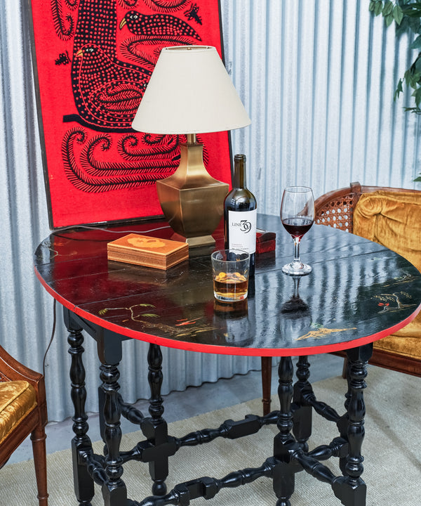 vintage drop leaf table