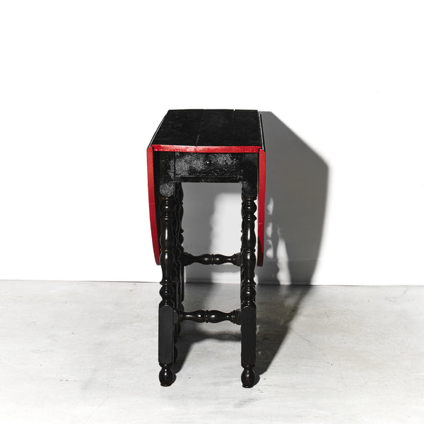 vintage drop leaf dining table