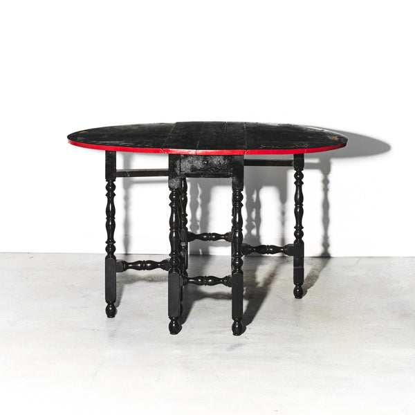 hand painted table