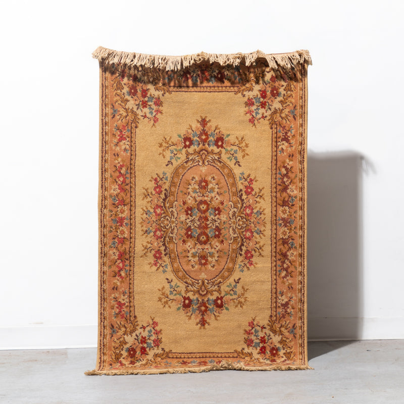 French Aubusson Style Wool Rug