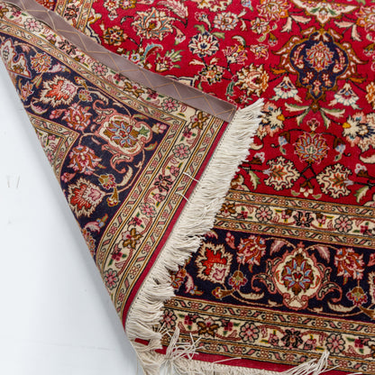 Red and Cream Persian Rug
