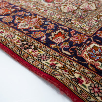 Red and Cream Persian Rug