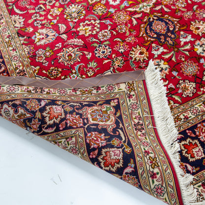 Red and Cream Persian Rug
