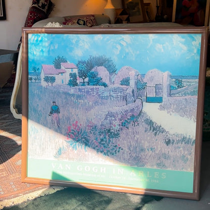 Framed 1984 Van Gogh Print