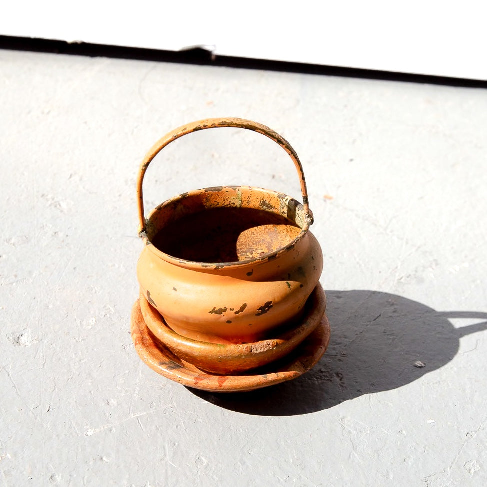 3 Mexican Mini Terracotta Bowls