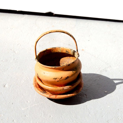 3 Mexican Mini Terracotta Bowls