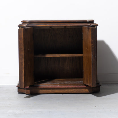 National Mt Airy Burl Wood Nightstand (2 Available)