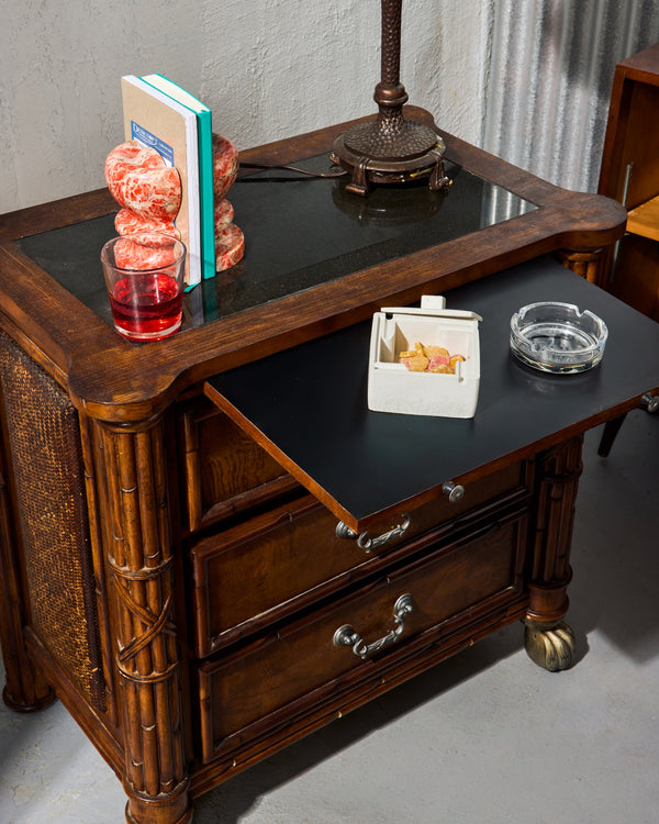 Granite Top Nightstand