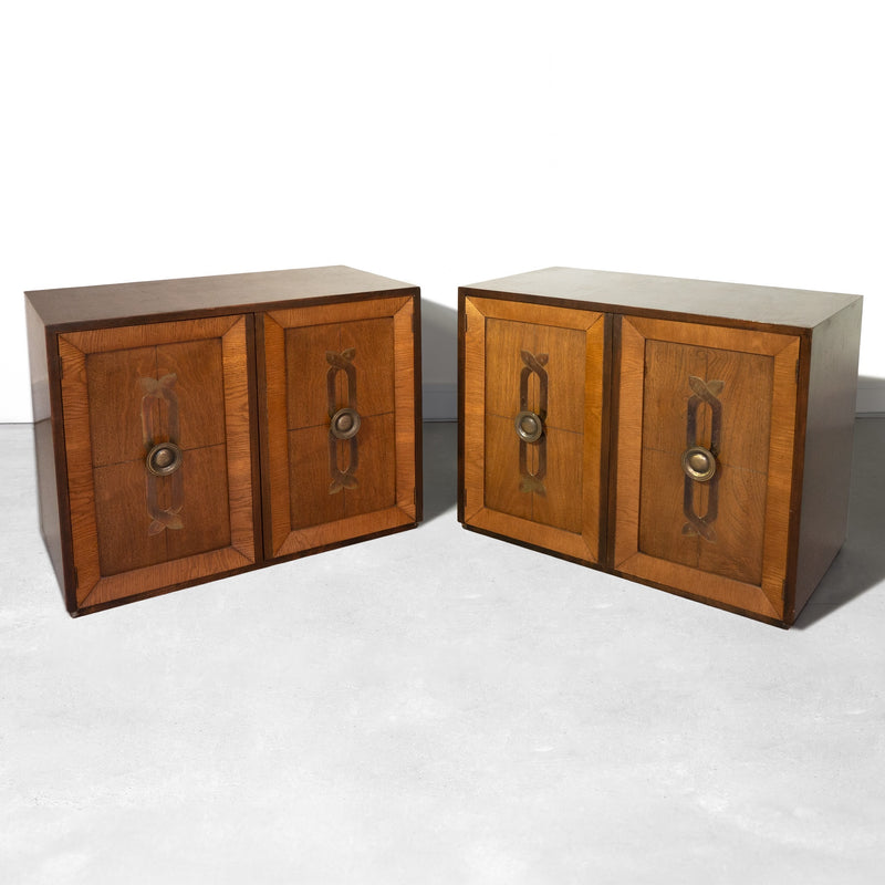 Walnut nightstand MCM