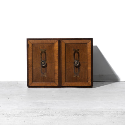 Mid-Century Modern Reno Rutili  Walnut Nightstand (2 Available)
