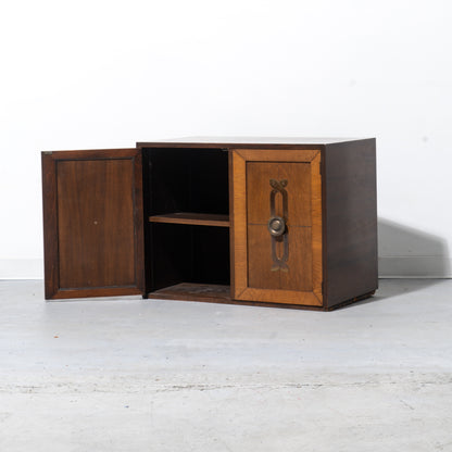 Mid-Century Modern Reno Rutili  Walnut Nightstand (2 Available)