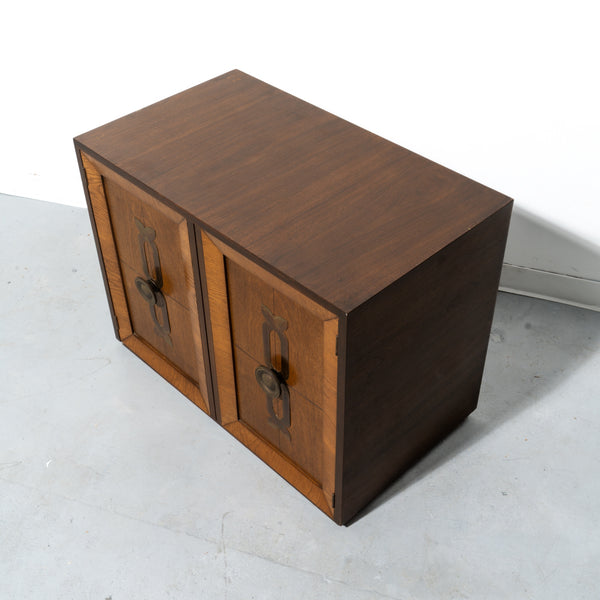 Vintage Walnut Nightstand