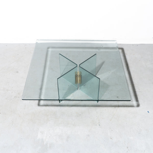 Glass top table