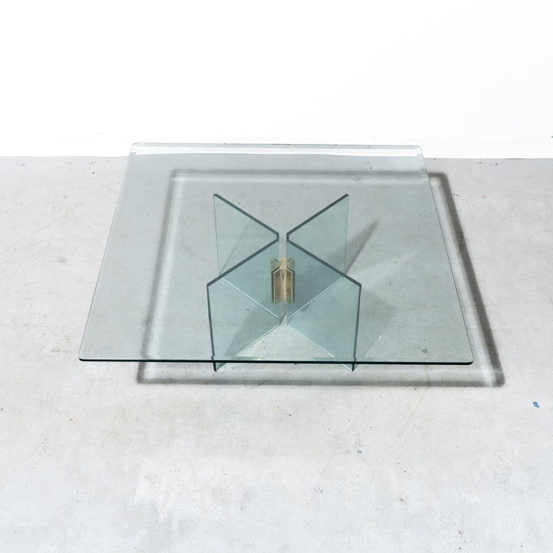 Glass top table