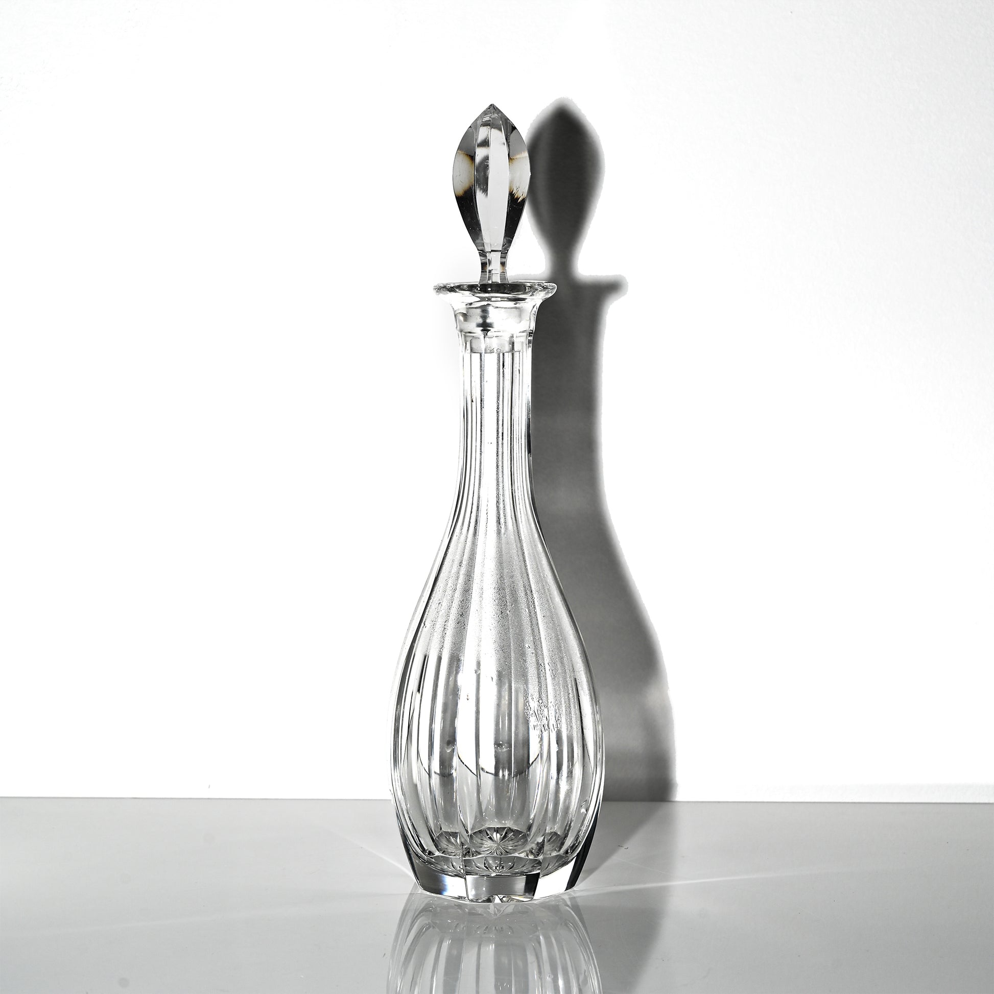 Vintage Antique Crystal Glass Decanters Set