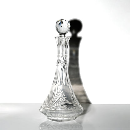 Vintage Antique Crystal Glass Decanters Set