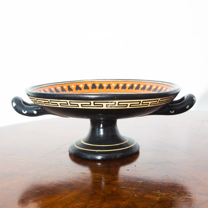 Vintage Greek Vassilopoulos Compote and Ashtray