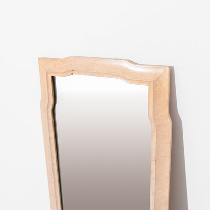 Vintage John Widdicomb Lacquer Stone Laminate Full-Length Mirror