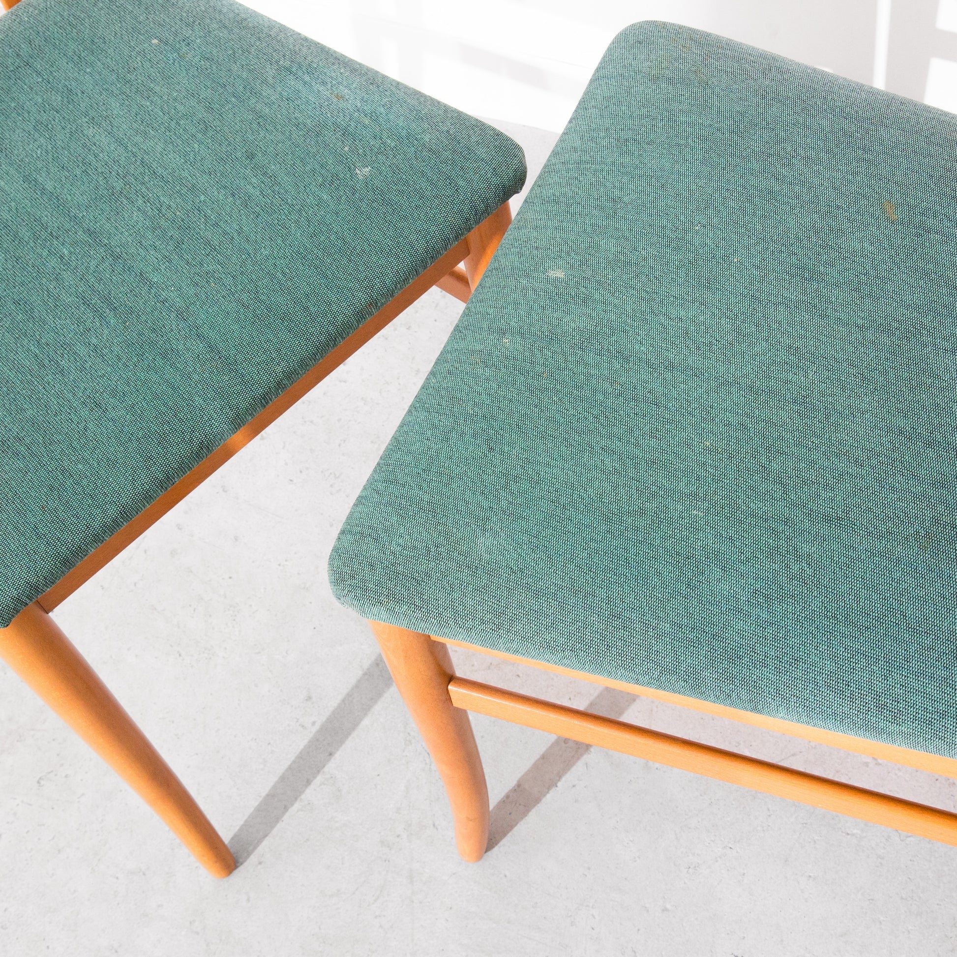 Vintage Mid-Century Modern MCM Dining Chairs Pair