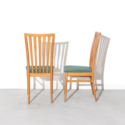 Vintage Mid-Century Modern MCM Dining Chairs Pair