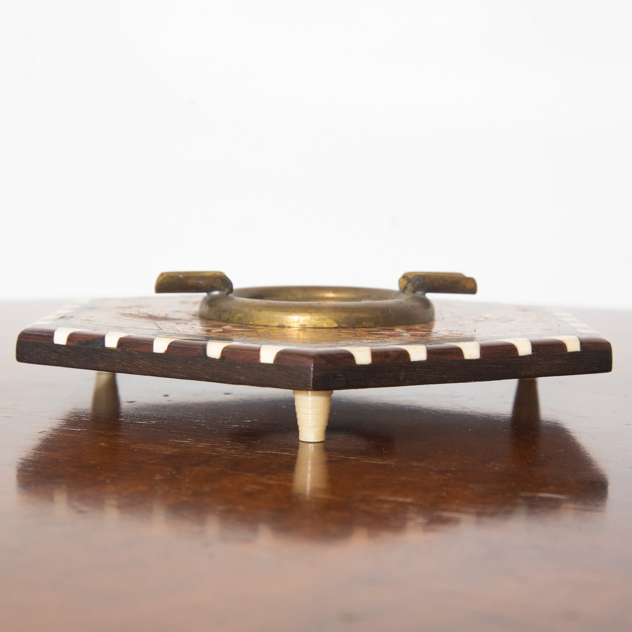 Vintage Spanish Octagonal Metal Ashtray