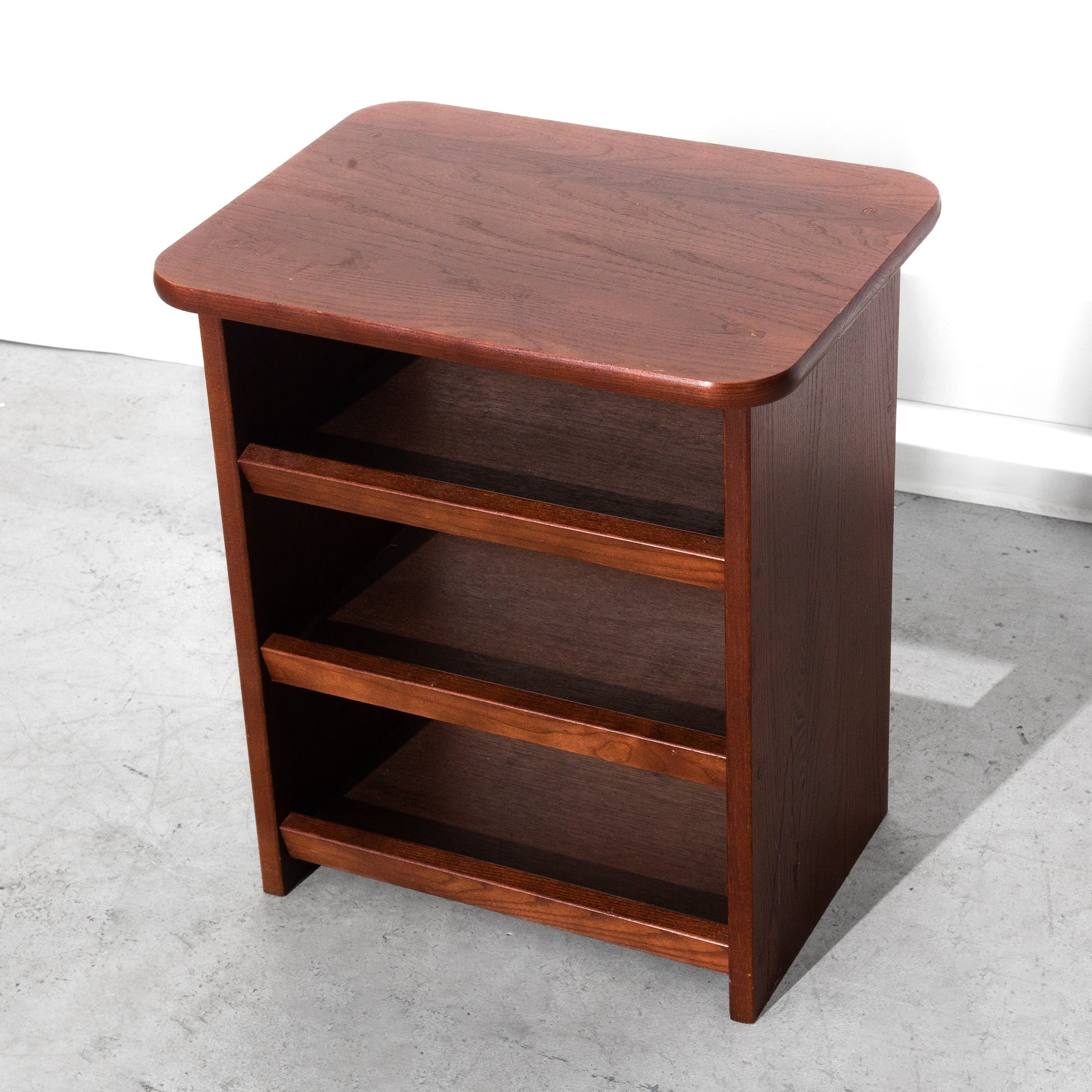 Vintage Wooden Shelf Side Table