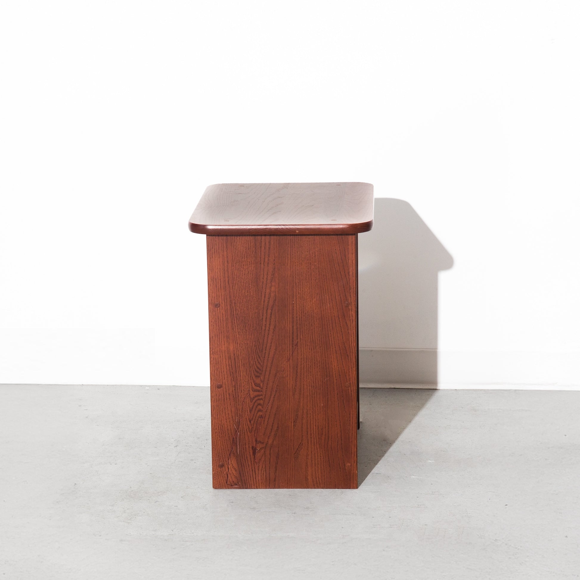 Vintage Wooden Shelf Side Table