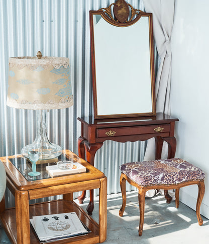 Wooden Ornate Wall Mirror