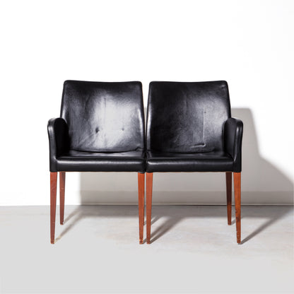 Poltrona Frau Italian Leather Convertible Chairs