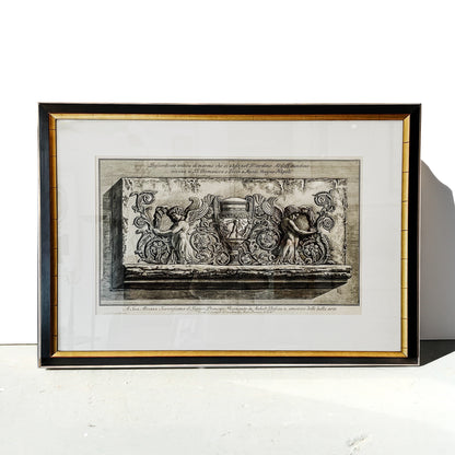 Piranesi Engraving Print (20th Century)