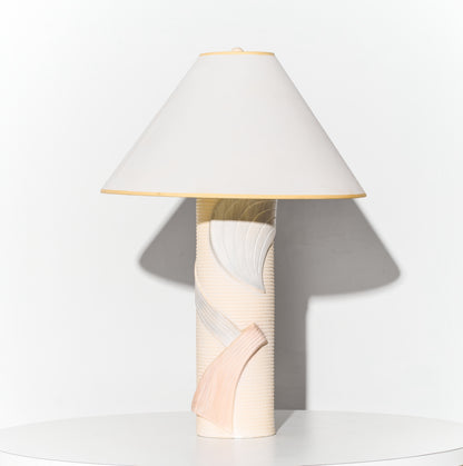 Tall Art Deco Ceramic Lamp (2 Available)