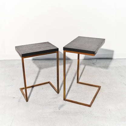 Vinyl Crocodile Nesting Tables