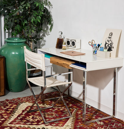 White Metropolitan Computer Desk